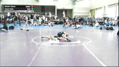 85 lbs Rr Rnd 7 - Brody Girch, Warhawks - ESC vs Noah Hein, Hammers- ESC