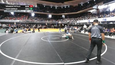 6A 126 lbs Quarterfinal - Julio Castillo, League City Clear Falls vs Brandon Pattillo, Conroe Woodlands College Park