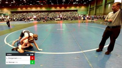 126 lbs Round Of 32 - Lincoln Gregersen, Ralston Valley vs Aiden Bonner, Crook County