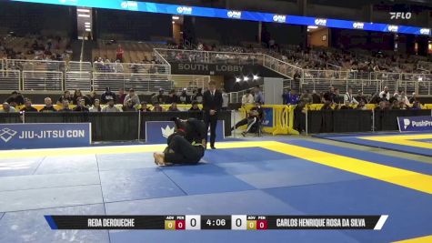 Carlos Henrique Rosa Da Silva vs Reda Deroueche 2025 Pan Jiu Jitsu IBJJF Championship