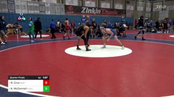 170 lbs Quarterfinal - Nathan Cruz, Northview vs Khale McDonnell, Fountain Valley