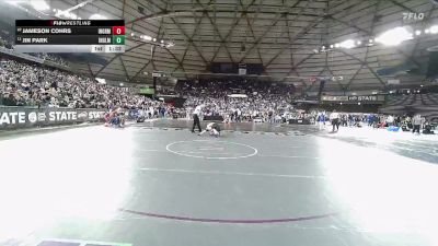 Boys 3A 144 lbs Champ. Round 2 - Jin Park, Inglemoor vs Jameson Cohrs, Ingraham