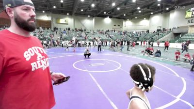 70 lbs Quarterfinal - Asher McElroy, South Reno WC vs Sterling Bass, Carson Bulldogs