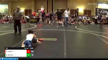 56 lbs Round 2 (6 Team) - Bowen Bartow, Show Me National Team vs Gabriel Jasso, Ares WC