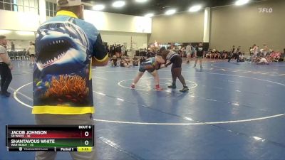 285 lbs Round 2 (6 Team) - Shantavous White, War Ready vs Jacob Johnson, SD White