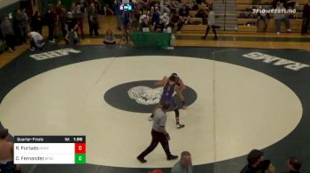 145 lbs Quarterfinal - Riley Furtado, Mt. Hope vs Chris Fernandez, Bristol-Plymouth/Coyle Cassidy