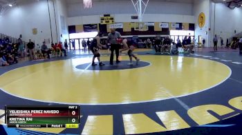 120 lbs Semifinal - Kretina Rai, Akron North vs Yelieishka Perez Navedo, Austintown Fitch