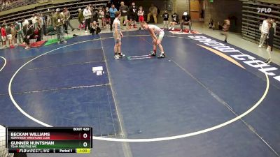 82 lbs Semifinal - Beckam Williams, Northside Wrestling Club vs Gunner Huntsman, Team Prestige WC