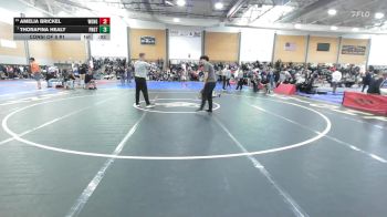 114 lbs Consi Of 8 #1 - Amelia Brickel, Windham/GNG/Westbrook vs Thorafina Healy, Ponaganset