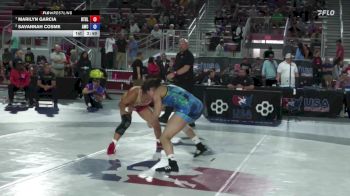 62 lbs Quarters - Marilyn Garcia, Beat The Streets Los Angeles/ Titan Mercury Wrestling Club (TMWC) vs SaVannah Cosme, Atreus Wrestling Club