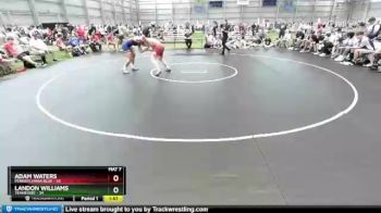 182 lbs Round 2 (8 Team) - Adam Waters, Pennsylvania Blue vs Landon Williams, Tennessee
