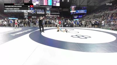 106 lbs Champ. Rd Of 128 - Cayden McCullough, OH vs Treyden Diduch, IL