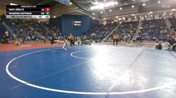 106 lbs 3rd Place Match - Shaefer Hoffman, Downingtown West vs Jack Anello, Blair Academy