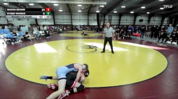 113 lbs Round 3 (8 Team) - Ryder Thomas, Salem Hills vs Mason Brown, Bear River