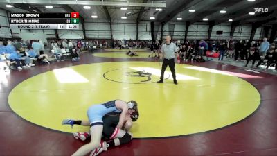 113 lbs Round 3 (8 Team) - Ryder Thomas, Salem Hills vs Mason Brown, Bear River