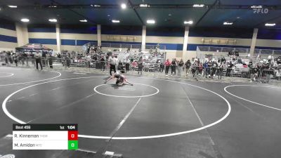 80 lbs Quarterfinal - Regan Kinneman, Thorobred WC vs Mackenzie Amidon, Mtc