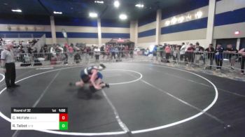 123 lbs Round Of 32 - Cash McFate, Gold Rush Wr Ac vs Ry Talbot, LV Bears WC