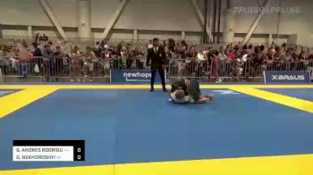 GABRIEL ANDRES RODRIGUEZ vs DMYTRO NEKHOROSHYI 2022 IBJJF Jiu-Jitsu CON International
