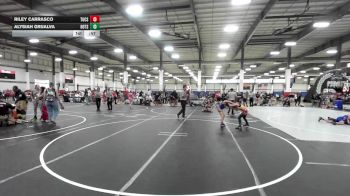 72 lbs Consolation - Riley Carrasco, Tucson Cyclones vs Alysiah Grijalva, Hotshots Wrestling