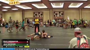 75 lbs Round 4 (6 Team) - Adam Bachmann, Steel Valley Black vs Ryley Morningstar, Steel Valley Silver