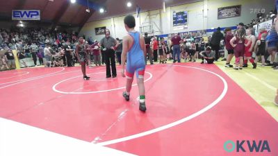 88-92 lbs Quarterfinal - Braidyn Chatman, Unattached vs Tim Sanders, Raw Wrestling Club