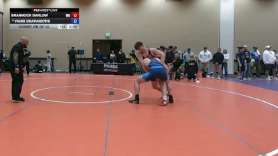 215 lbs Champ. Rd Of 32 - Brannock Barlow, Impact Wrestling Academy vs Yanni Drapaniotis