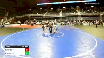 138 lbs Semifinal - Daniel Montijo, Painted Desert vs Brandon Bigler, Gonzalez Wrestling