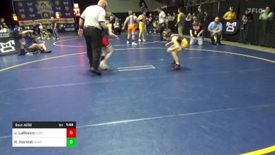 70 lbs Round Of 16 - JoJo LaRocco, Northeastern vs Haydyn Horwat, Derry