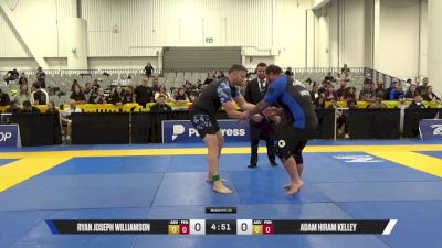 Ryan Joseph Williamson vs Adam Hiram Kelley 2025 World IBJJF Jiu-Jitsu No-Gi Championship
