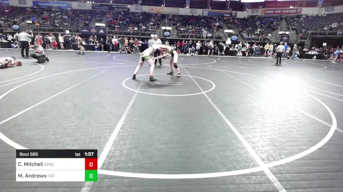 163 lbs Semifinal - Connor Mitchell, Apache Wrestling vs Mac Andrews ...