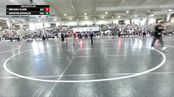 112 lbs Champ. Round 1 - Melissa Clark, Bartlett Wrestling Club vs Anyston Douglas, Rabbit Wrestling Club