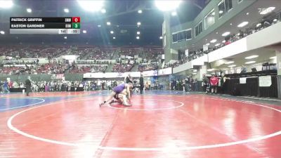 170 lbs Cons. Semi - Patrick Griffin, SW MT Wrestling vs Easton Gardner, Snake River Wrestling Club