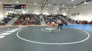 132 lbs Cons. Round 2 - Channing Wenzel, Powell vs James Schaefer, Powell