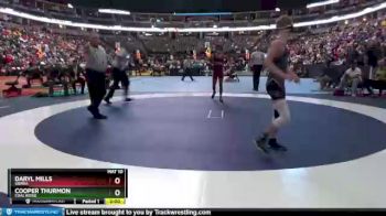 126 lbs Champ. Round 1 - Daryl Mills, Sierra vs Cooper Thurmon, Coal Ridge