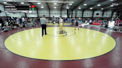 126 lbs Round 7 (8 Team) - Quade Hughes, Enterprise vs Kelby Wright, Bear River B