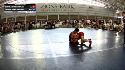 120 lbs Oleksandr Havrylkiv, Illinois vs Christopher Ramirez, Arizona Blue