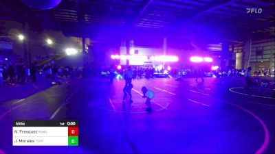 50 lbs Quarterfinal - Noah Fresquez, Pomona Elite vs Jeremiah Morales, Toppenish USA WC