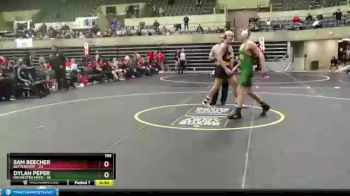 195 lbs Quarterfinals (8 Team) - Dylan Hughes, Rochester Mayo vs Bradley Hill, Bettendorf