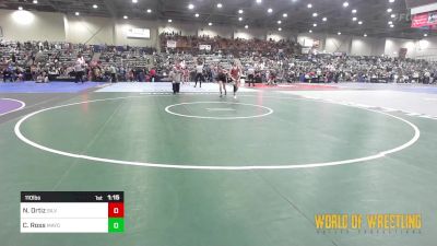 110 lbs Round Of 16 - Kendall Andrus, Pomolita vs Lily Ingle, Small Town Wrestling