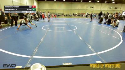 90 lbs Quarterfinal - Holden L Yingst, Regulators 9U 2 vs Landon Mills, Potentially Dangerous