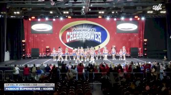 Famous Superstars - Icons [2026 L3 Junior - D2 Day 1] 2026 Cheer Power Grand Nationals