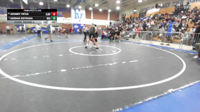 190 lbs Cons. Round 2 - Johnny Fetui, Alemany vs Adrian Estrada, Warren