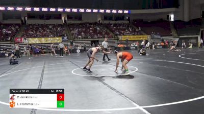 174 lbs Consi Of 32 #1 - Cody Jenkins, Washington State vs Luca Flammia, Clemson