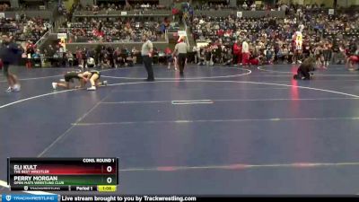 95 lbs Cons. Round 1 - Eli Kult, The Best Wrestler vs Perry Morgan, Open Mats Wrestling Club