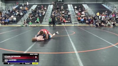 J-7 lbs Round 1 - Ethan Peterson, Charles City vs Ben Hammes, Ciwc