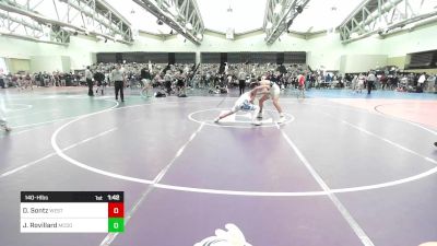 140-H lbs Round Of 32 - Dylan Sontz, Westfield vs John Rovillard, McDonald Wrestling Academy