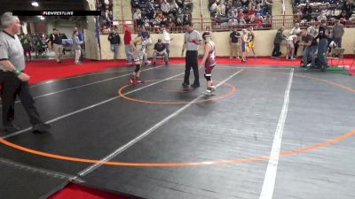 115_B lbs Round Of 32 - Evan Fitzsimmons, Smethport vs Tanner Ingle, Juniata