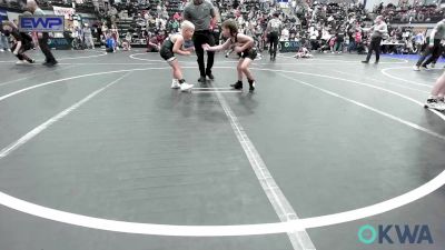 3rd Place - Ryker Williams, Harrah Little League Wrestling vs Jameson Brown, Shelton Wrestling Academy