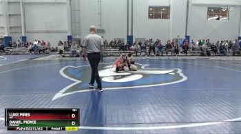 141 lbs Cons. Round 2 - Daniel Pierce, Messiah vs Luke Pires, RIT