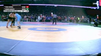 D3-215 lbs Champ. Round 1 - Trae Zerba, Central Montcalm vs Aiden Babick, Battle Creek Pennfield